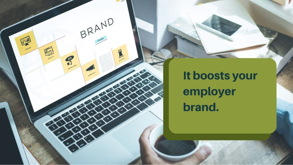 Boosting Employer Brand With Laptop Background
